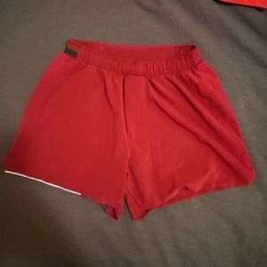 lululemon athletica Red Men’s Athletic Shorts
